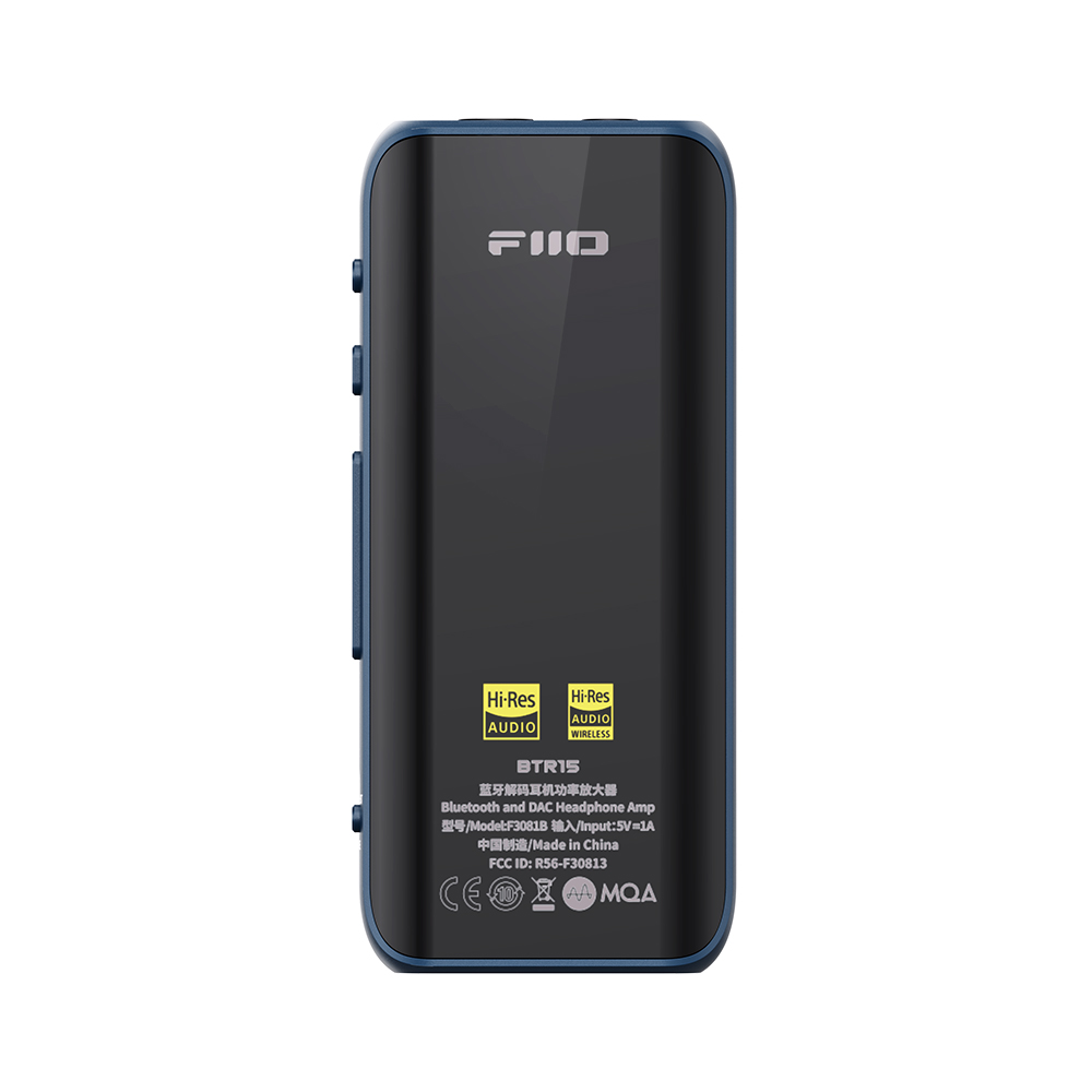 Bluetooth DAC FiiO BTR15 ブルー FIIO BTR15 Dark Blue フィーオ Bluetoothレシーバー ハイレゾ